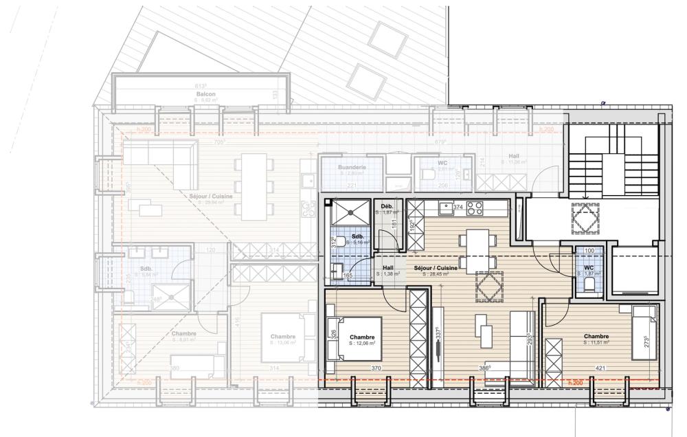 Residence mat 6 Appartementer zu Kruuchten